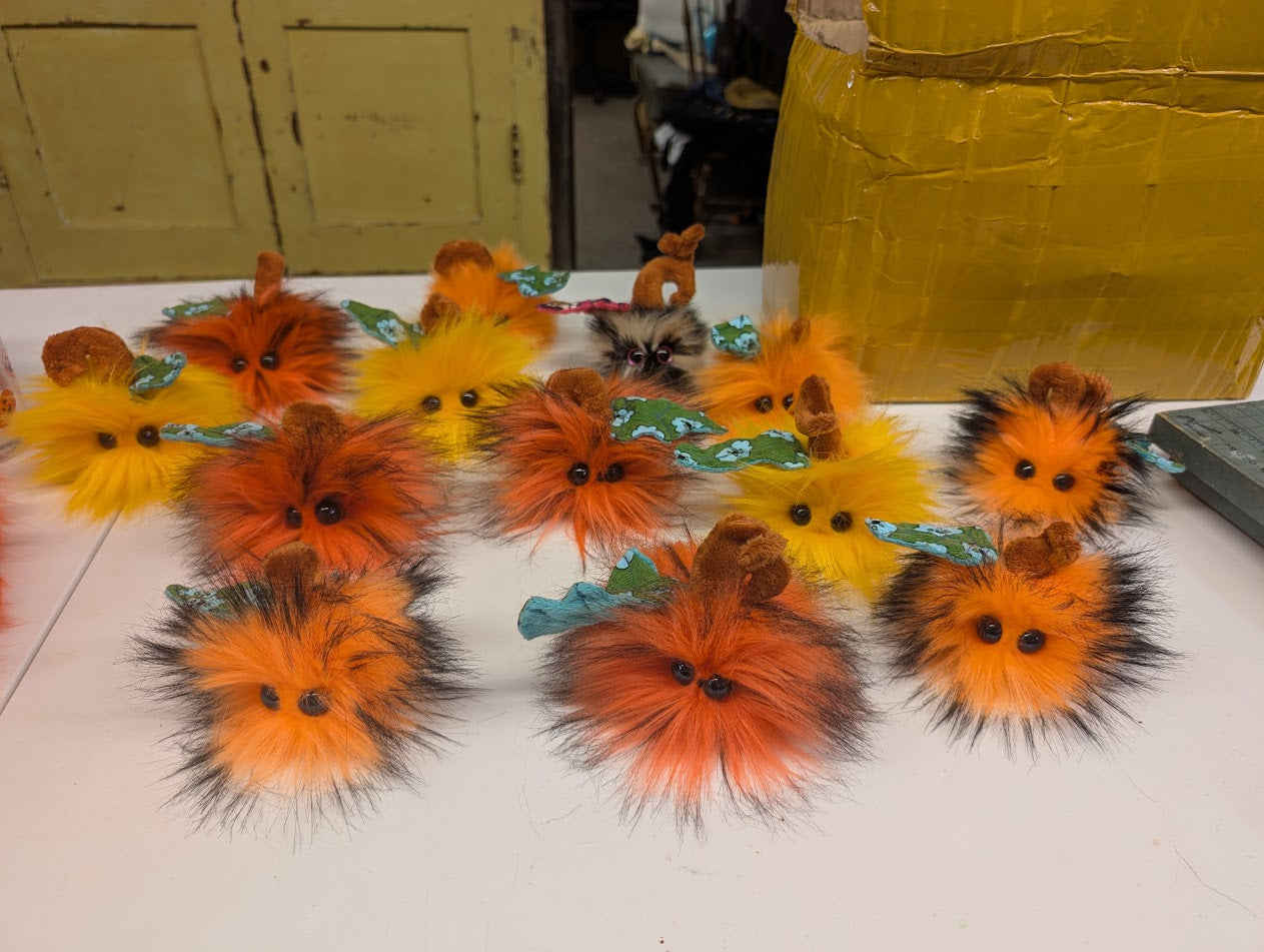 Tiny Pumpkins for Aunt Mo and Uncle Mark!