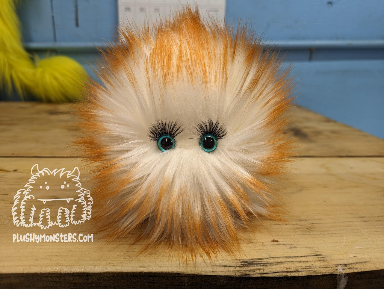 Copper Eyelash Scrappy Plushy Monsters