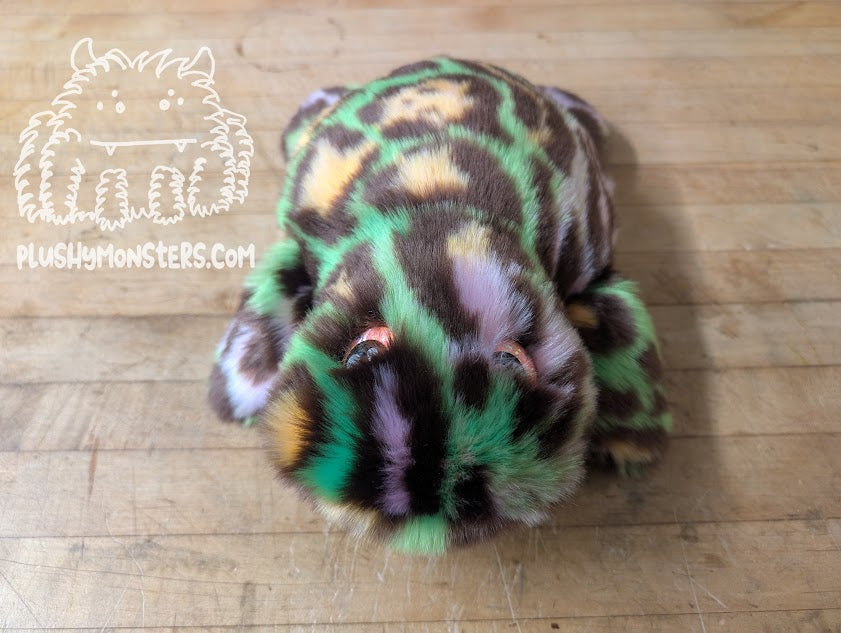 Mr. Interesting with Sparkly Coral Kawaii Eyes - Splat