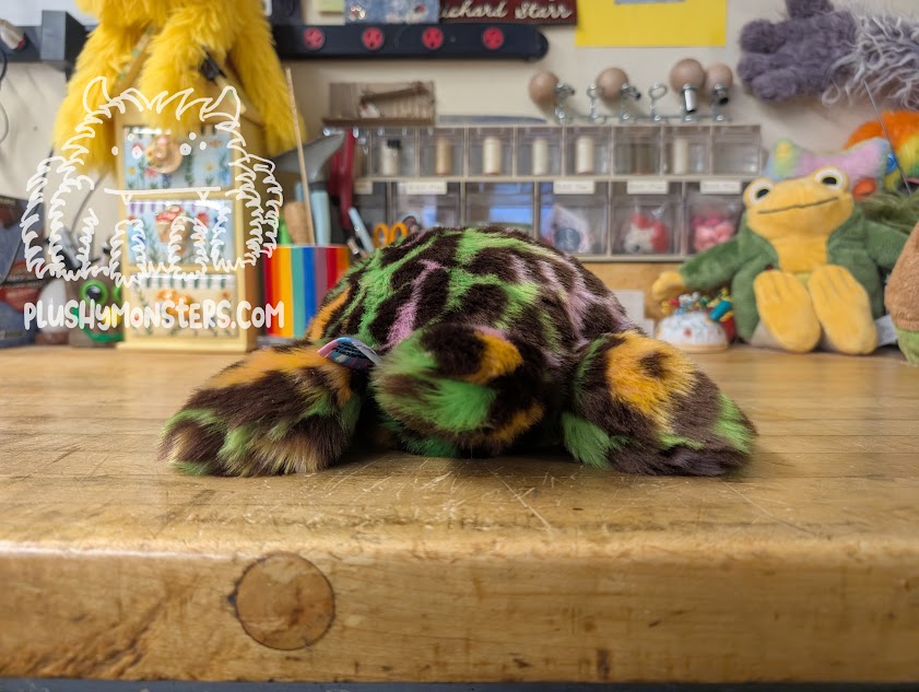 Mr. Interesting with Sparkly Coral Kawaii Eyes - Splat