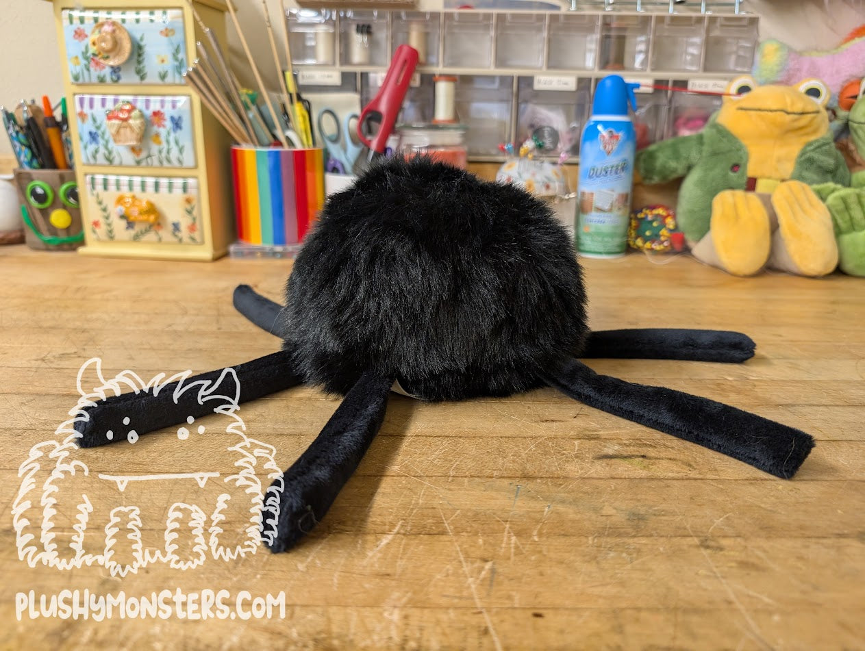 Black Four-Eyed Big Hobo Tick!