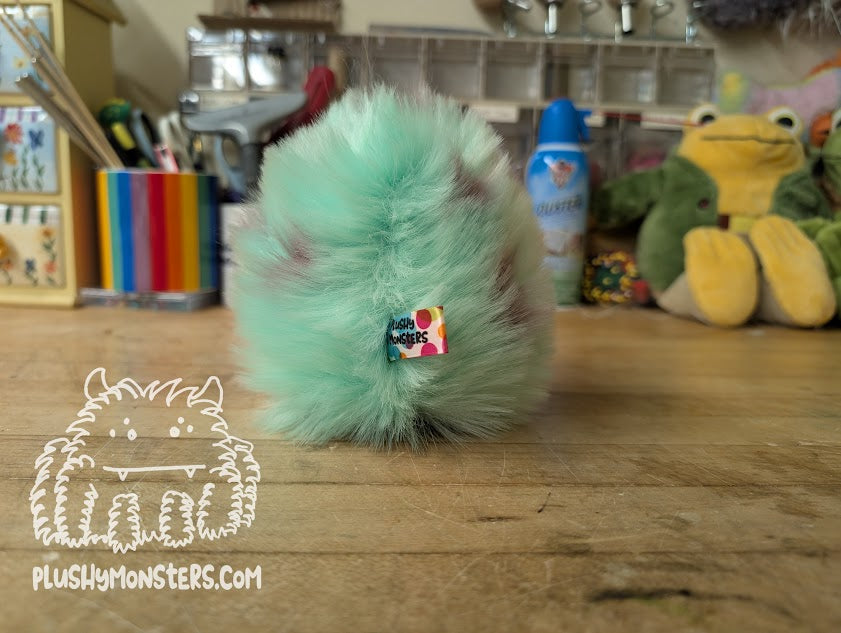 Minty and Purple EasterDoodle! - Easter Egg Duckbill Scrappy