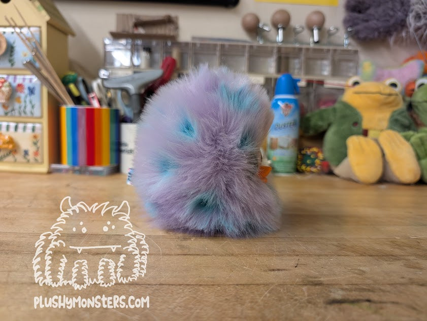Lavender and Turquoise EasterDoodle! - Easter Egg Duckbill Scrappy
