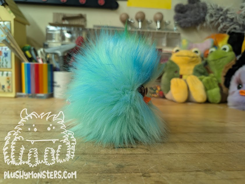 Minty and Turquoise EasterDoodle! - Easter Egg Duckbill Scrappy