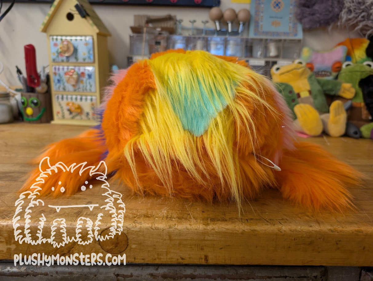 Lil' Orange Partial Patches! - Weighted Lil' Guy