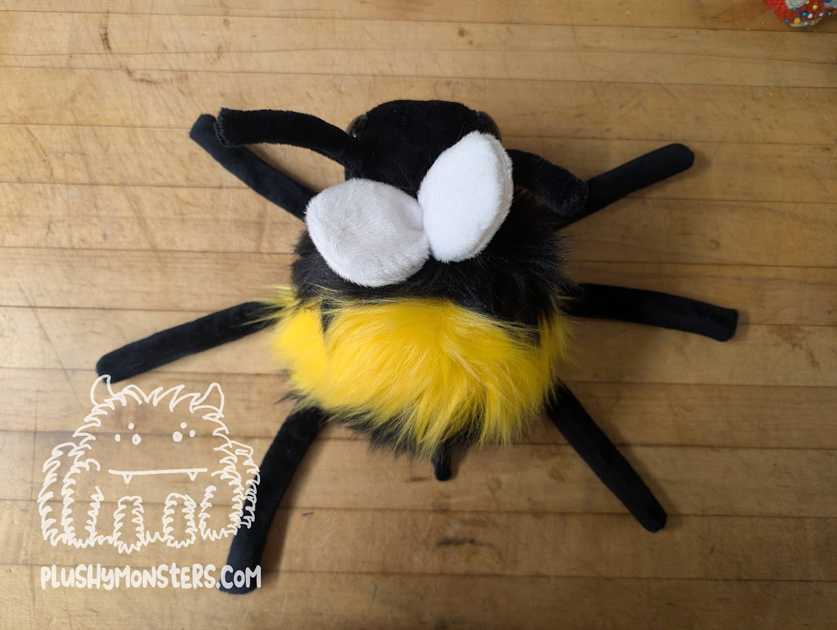 Big Hobo Bumble! With Glittery Rainbow Eyes! For Joe! - Big Hobo Tick in Disguise