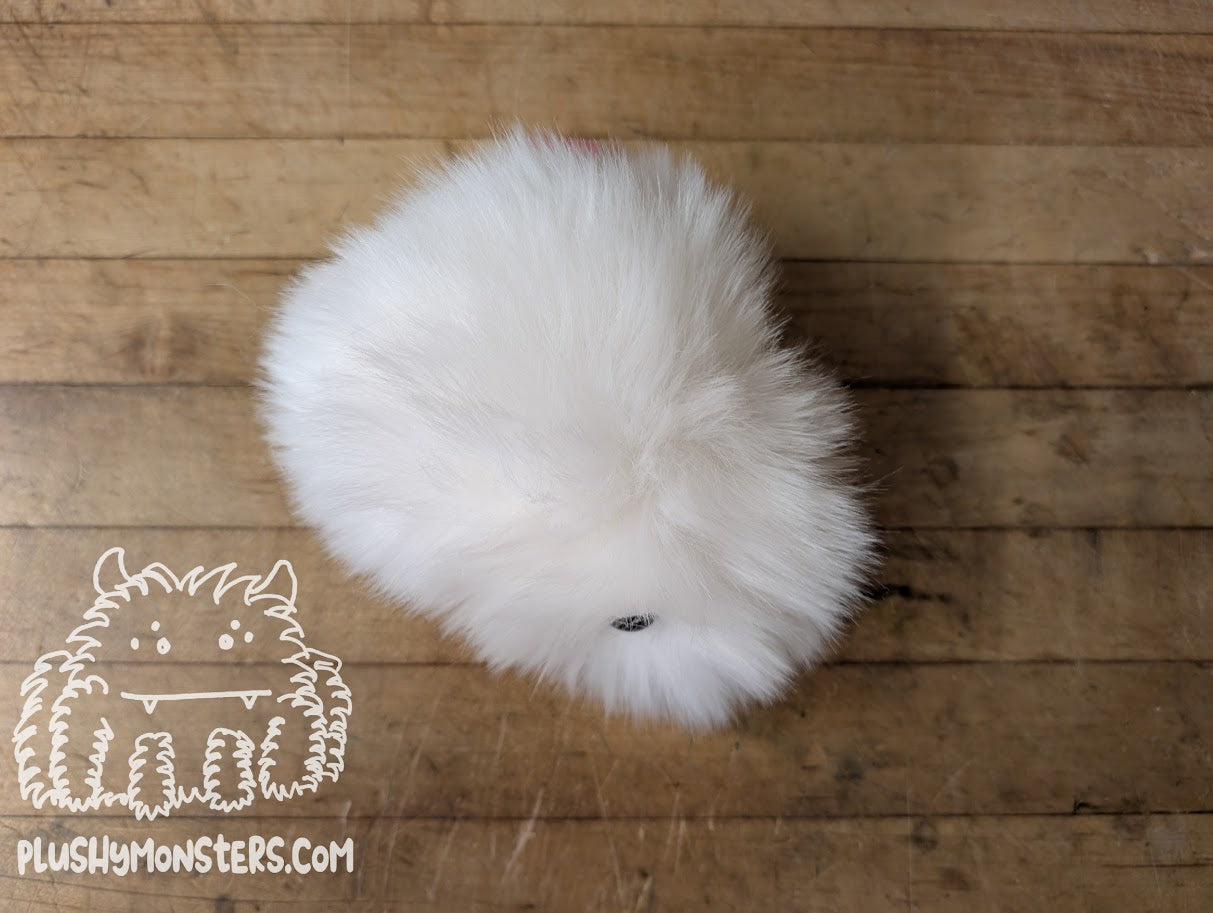 Marshmallow Pill Bug! - Weighted Pill Bug