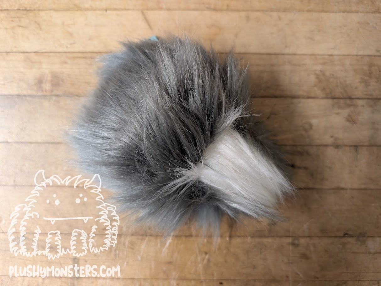 Gray and White Pill Bug! - Weighted Pill Bug