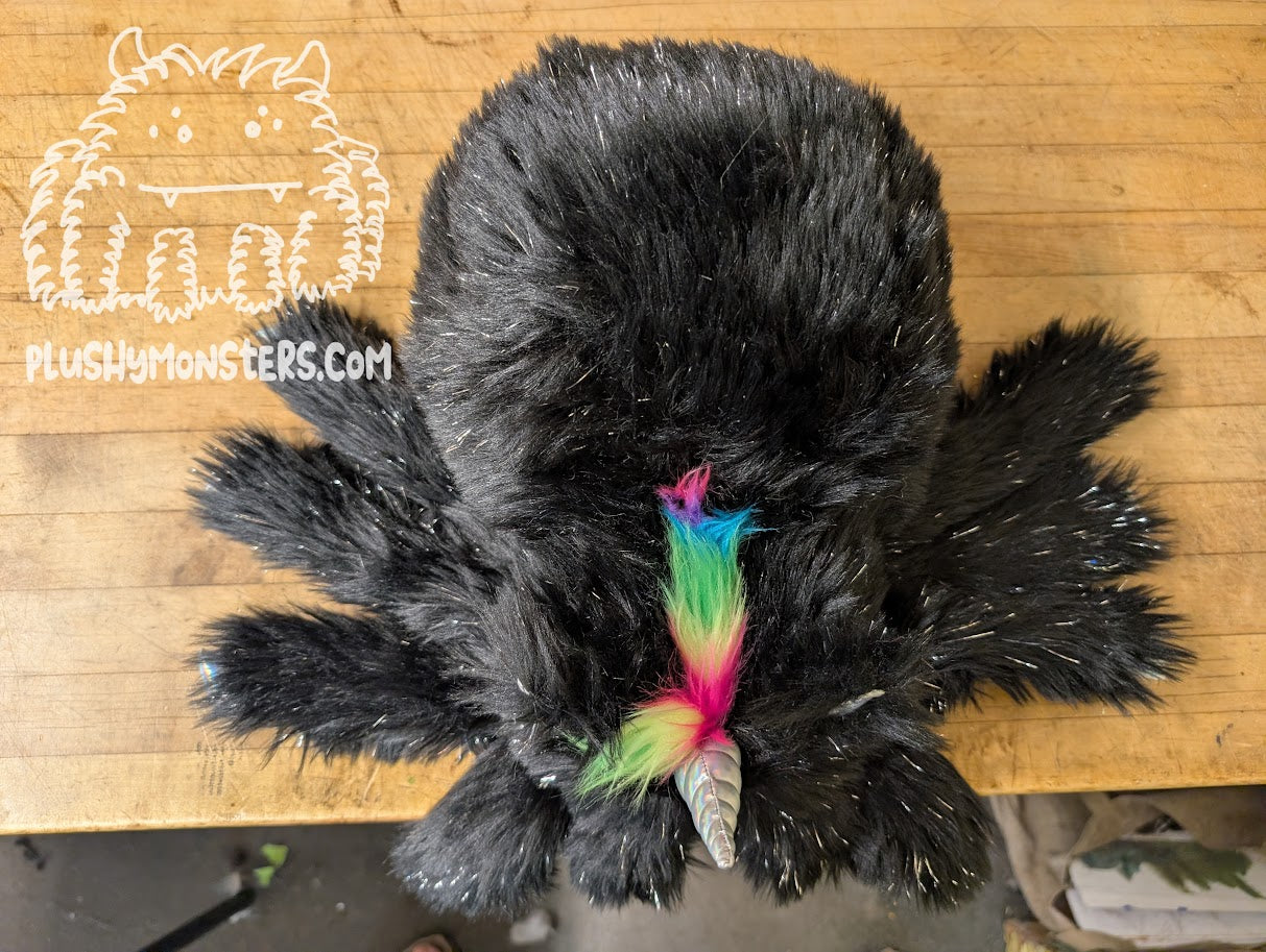 Lil' Onyx Sparkles! - Unicorn Spider in Disguise - Weighted Lil' Guy