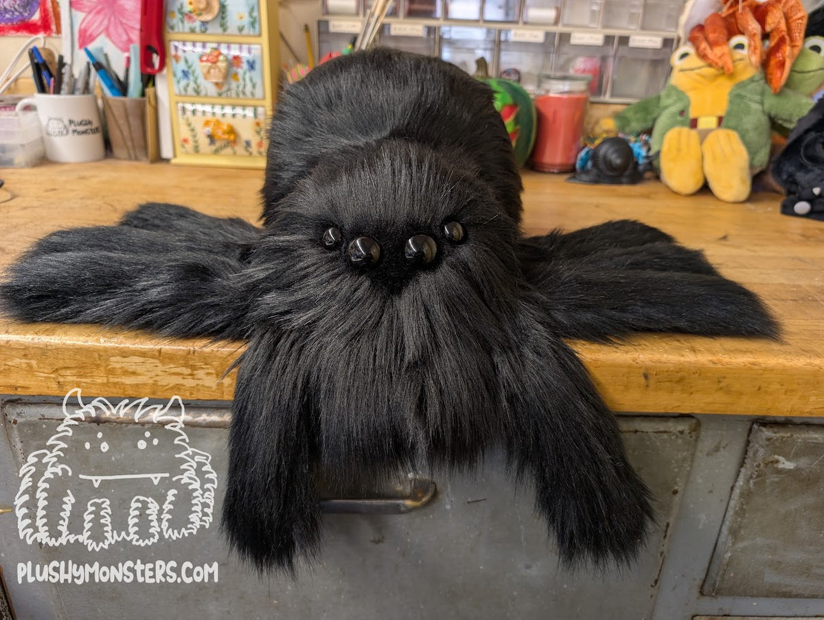 Lil' Poe! With Oversized Eyes! - All Black Weighted Lil' Guy