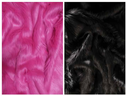 **PREORDER** Big Lovey Widder! - Bright Pink with Black Heart - Weighted Big'n