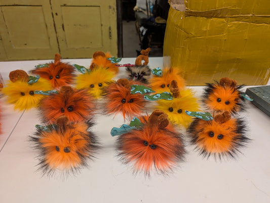Tiny Pumpkins for Aunt Mo and Uncle Mark!