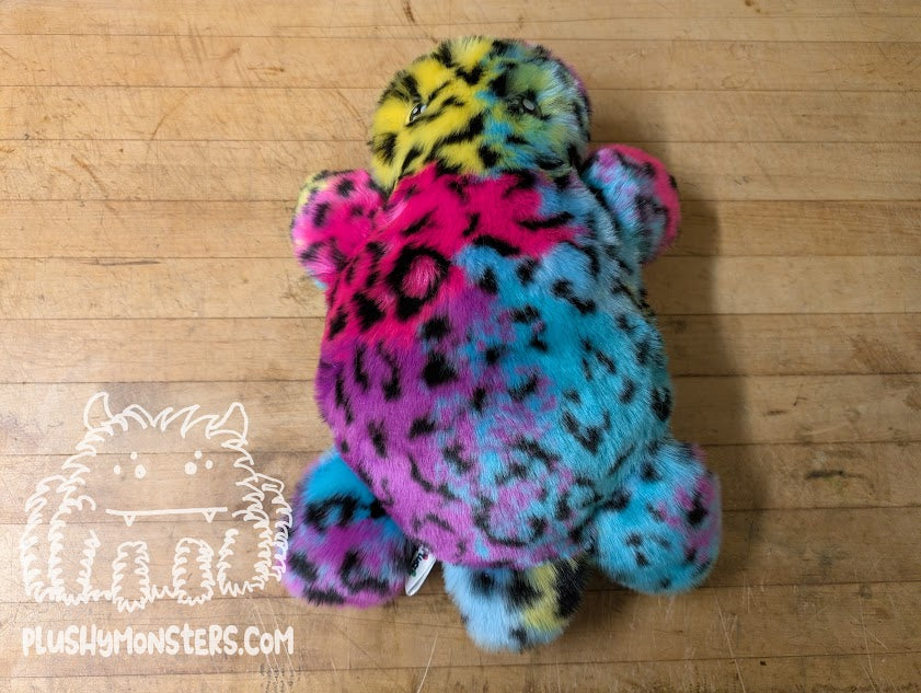 Rainbow Leopard with Clear Iris Eyes! - Splat