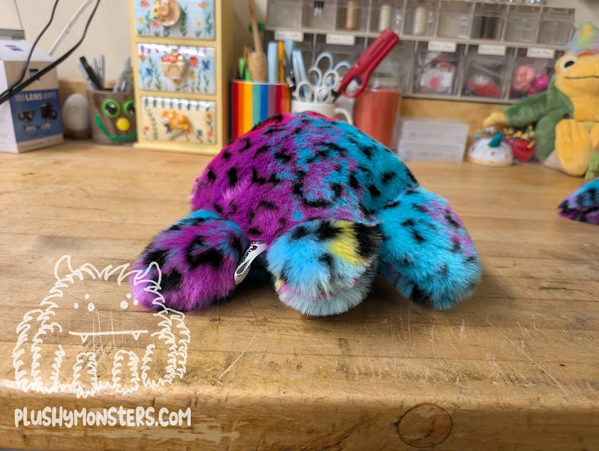 Rainbow Leopard with Clear Iris Eyes! - Splat