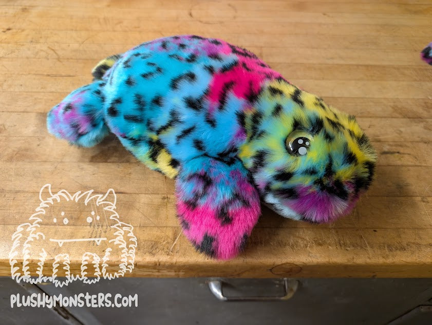 Rainbow Leopard with Clear Iris Eyes! - Splat