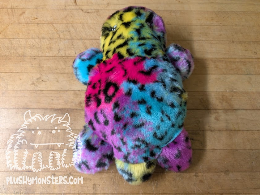 Rainbow Leopard with Clear Iris Eyes! - Splat