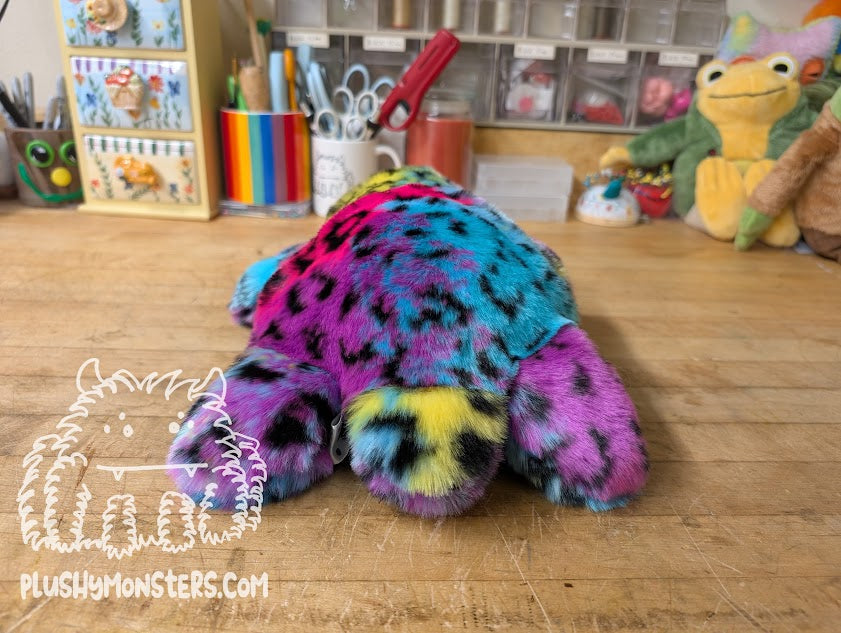 Rainbow Leopard with Clear Iris Eyes! - Splat