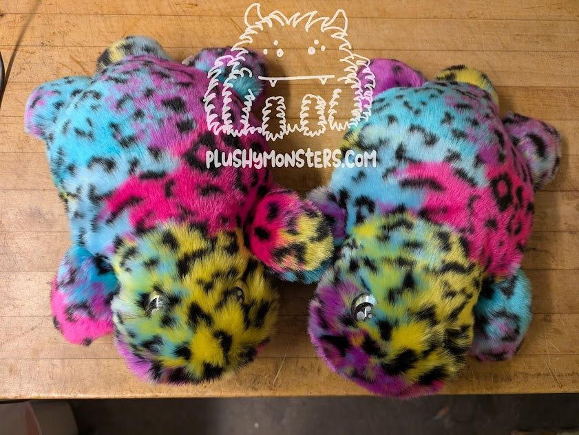 Rainbow Leopard with Clear Iris Eyes! - Splat