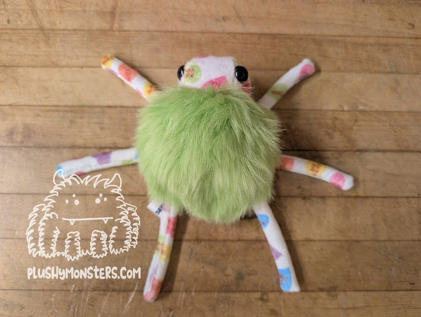 Green Conversation Heart Love Bug! - Valentine's Day Hobo Tick