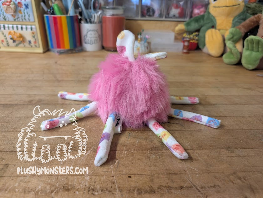 Beaker Abomination! Conversation Heart Love Bug with a Beak! - Valentine's Day Hobo Tick