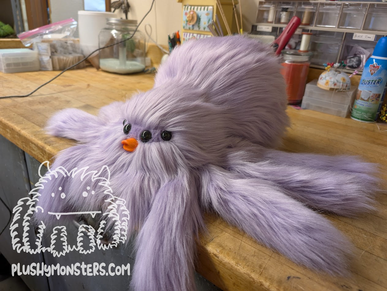 Lil' Lavender Ducky, Spider in Disguise! - Weighted Lil' Guy