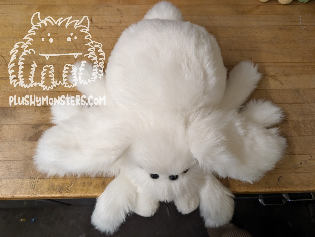Lil' White Rabbit, Spider in Disguise! - Weighted Lil' Guy