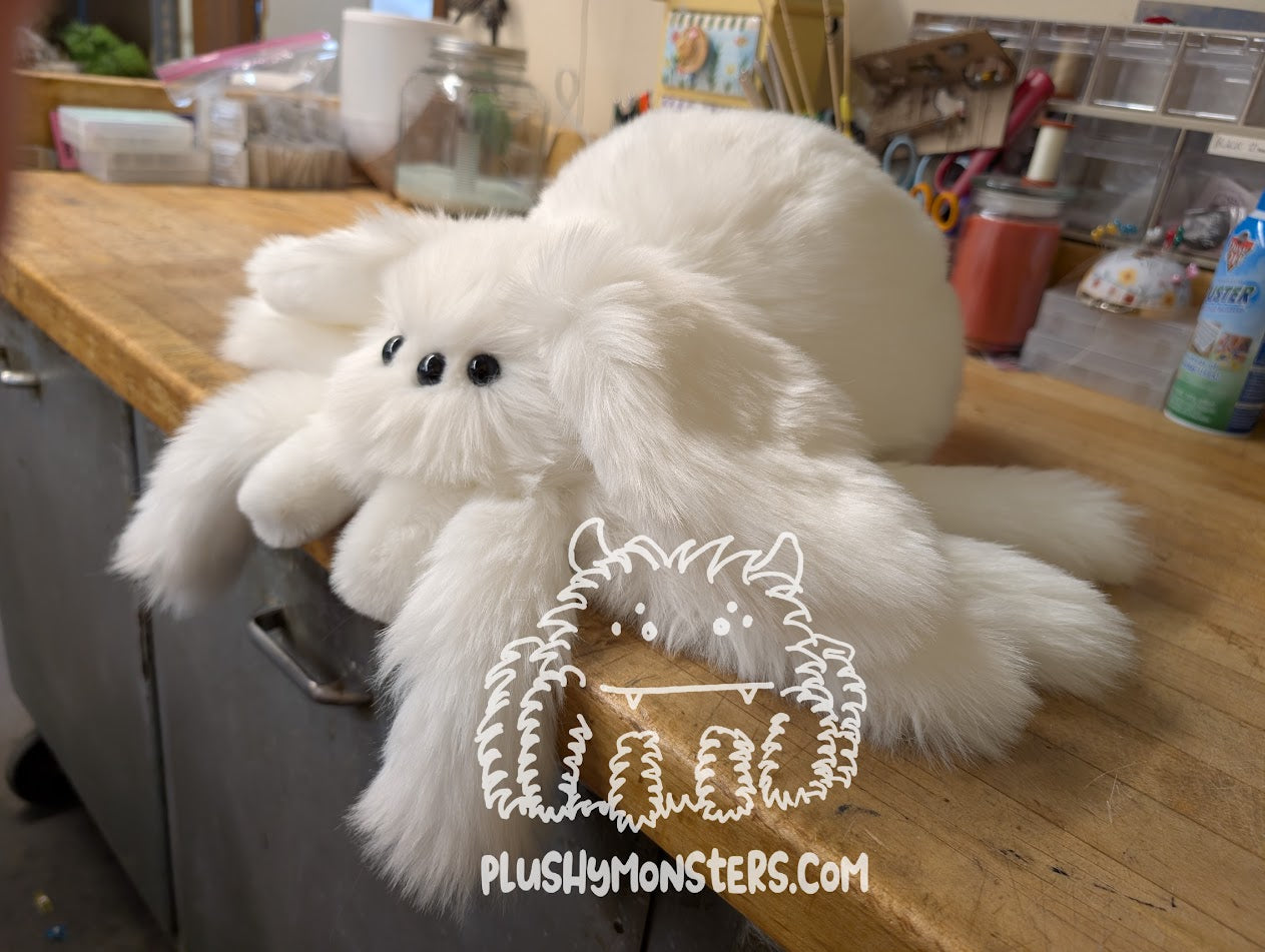 Lil' White Rabbit, Spider in Disguise! - Weighted Lil' Guy