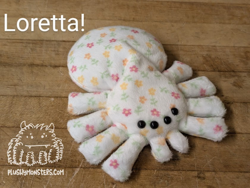 Pastel Floral Spiderlings!