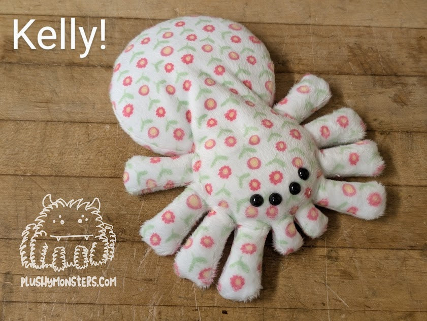 Pastel Floral Spiderlings!