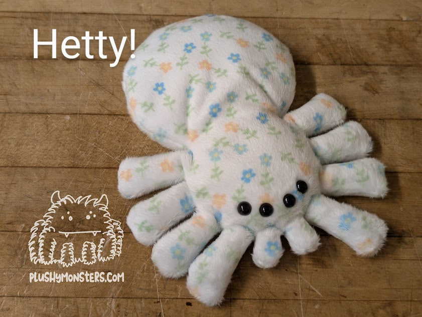 Pastel Floral Spiderlings!