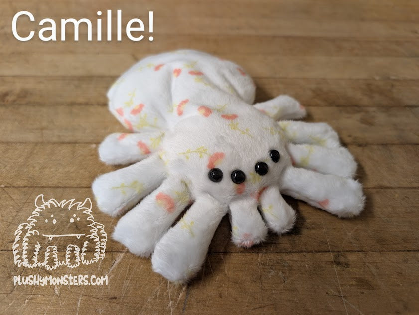 Pastel Floral Spiderlings!
