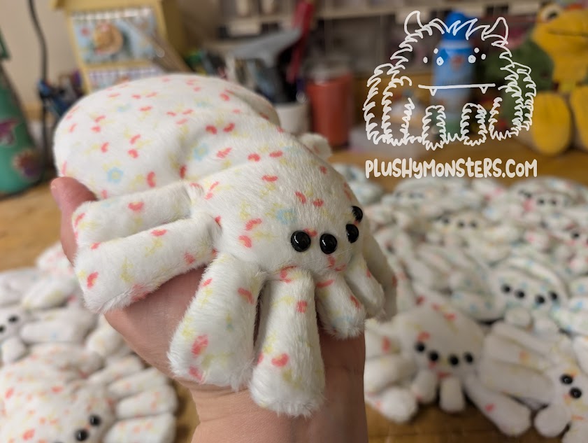 Pastel Floral Spiderlings!