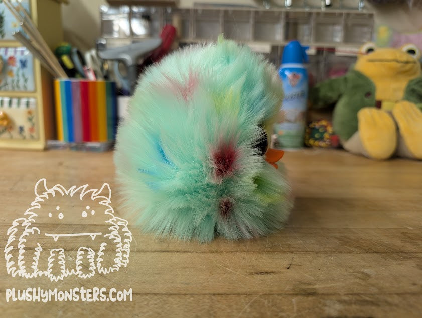 Minty, Blue, Yellow, and Red EasterDoodle! - Easter Egg Duckbill Scrappy