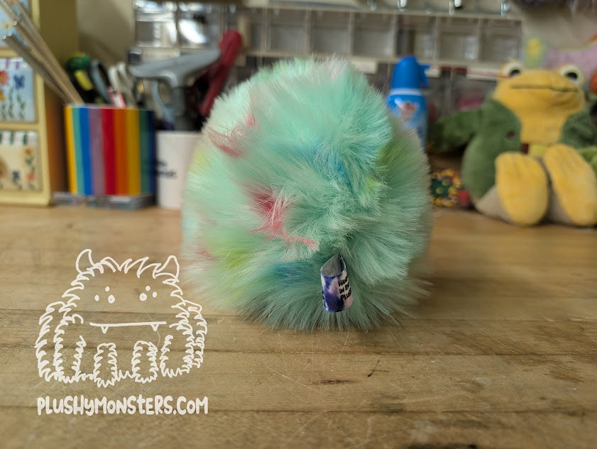 Minty, Blue, Yellow, and Red EasterDoodle! - Easter Egg Duckbill Scrappy