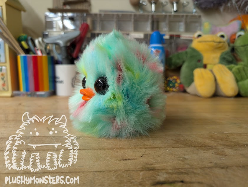 Minty, Blue, Yellow, and Red EasterDoodle! - Easter Egg Duckbill Scrappy