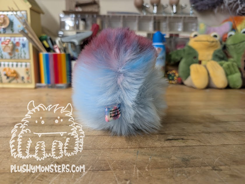 Blue and Maroon EasterDoodle! - Easter Egg Duckbill Scrappy