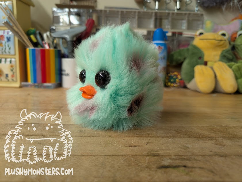 Minty and Purple EasterDoodle! - Easter Egg Duckbill Scrappy