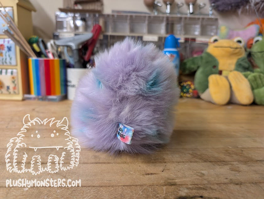 Lavender and Turquoise EasterDoodle! - Easter Egg Duckbill Scrappy