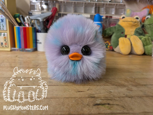 Lavender and Turquoise EasterDoodle! - Easter Egg Duckbill Scrappy