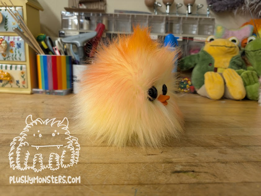 Marjereene and Orange EasterDoodle! - Easter Egg Duckbill Scrappy