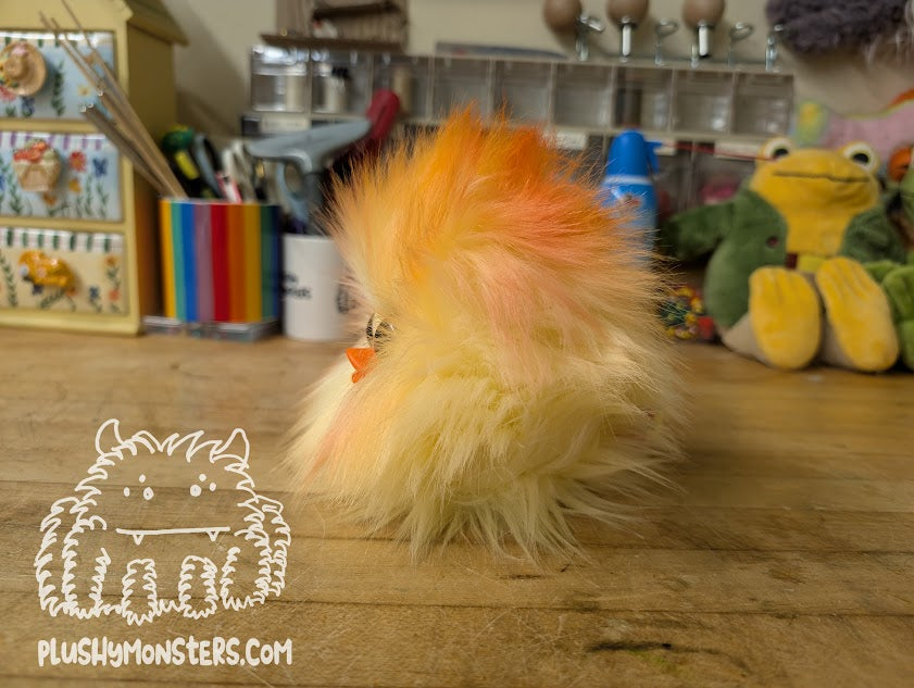 Marjereene and Orange EasterDoodle! - Easter Egg Duckbill Scrappy
