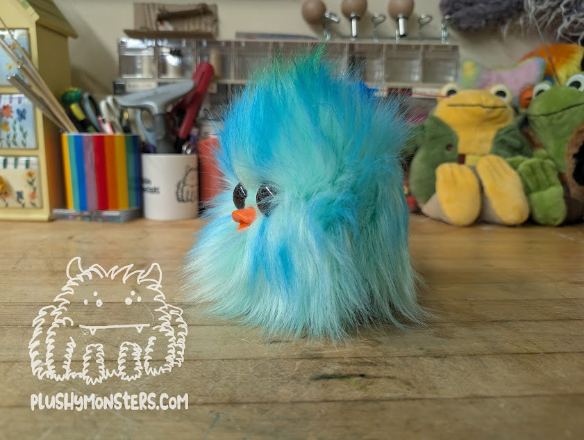 Minty and Turquoise EasterDoodle! - Easter Egg Duckbill Scrappy