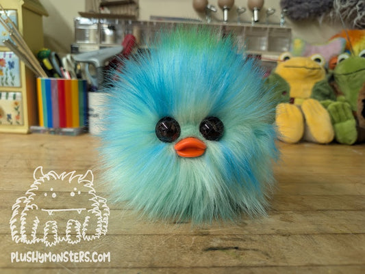 Minty and Turquoise EasterDoodle! - Easter Egg Duckbill Scrappy