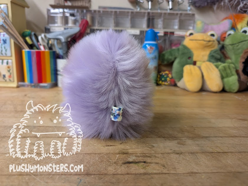 Lavender and Maroon EasterDoodle! - Easter Egg Duckbill Scrappy
