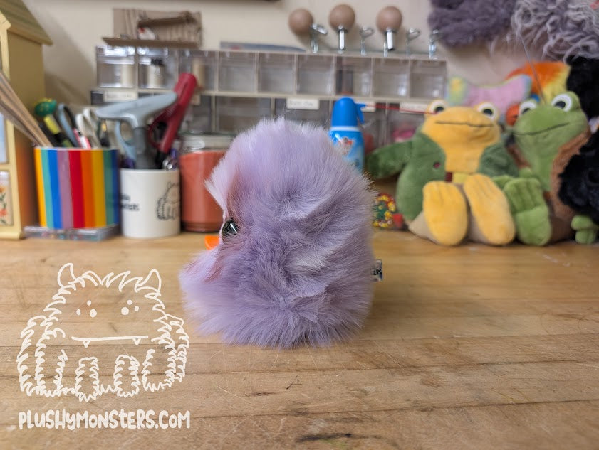 Lavender and Maroon EasterDoodle! - Easter Egg Duckbill Scrappy