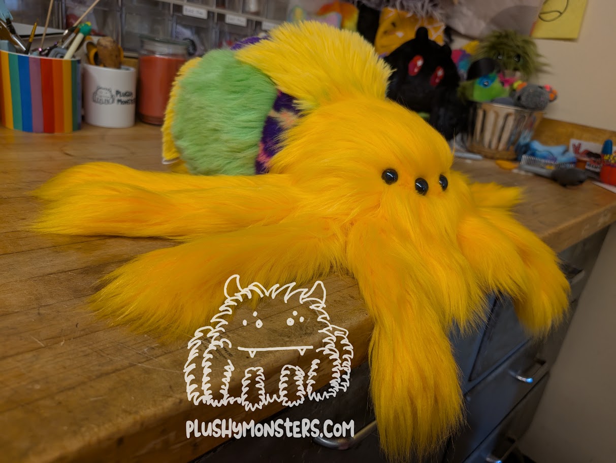 Lil' Yellow Mango Partial Patches! - Weighted Lil' Guy