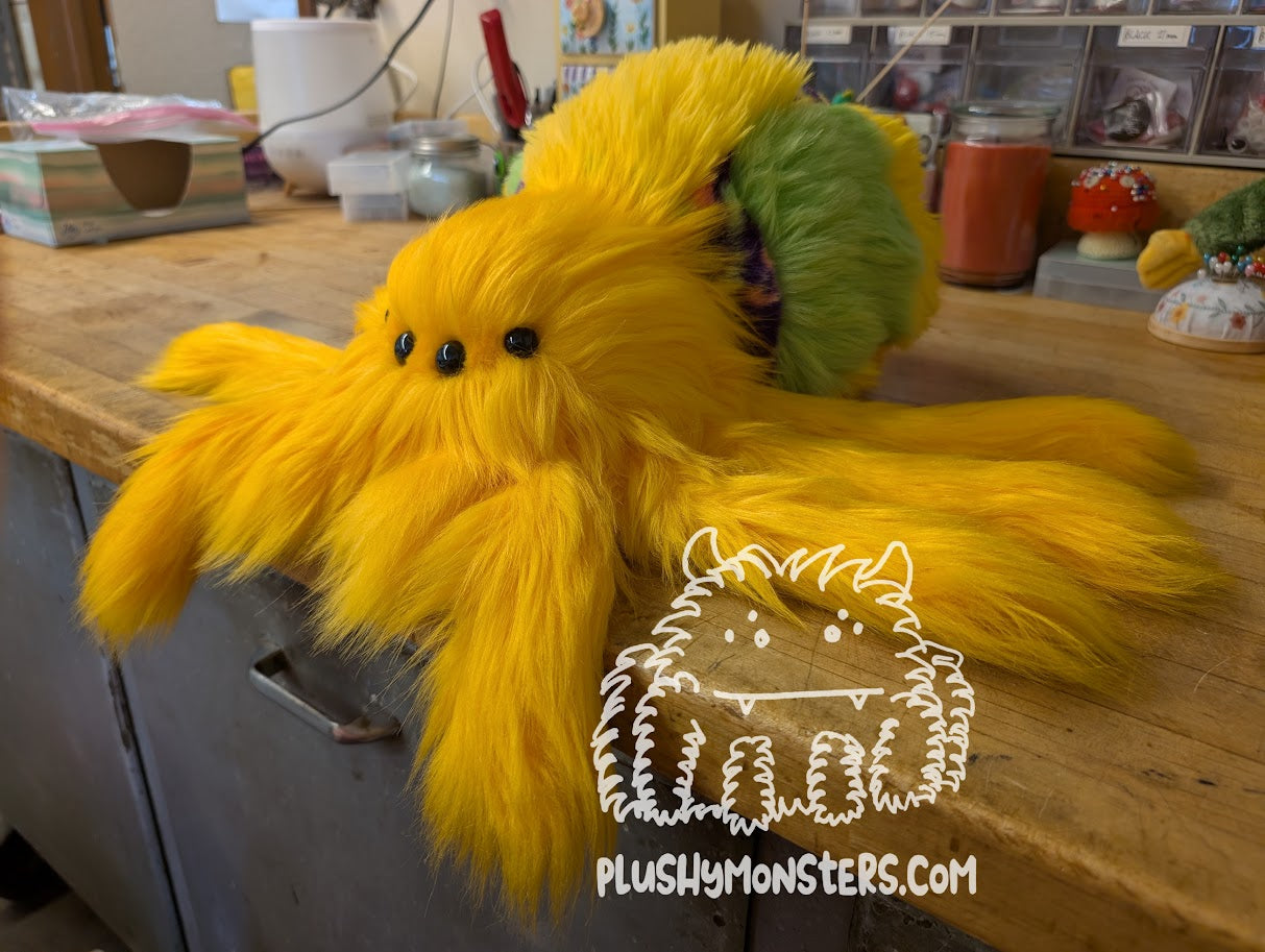 Lil' Yellow Mango Partial Patches! - Weighted Lil' Guy