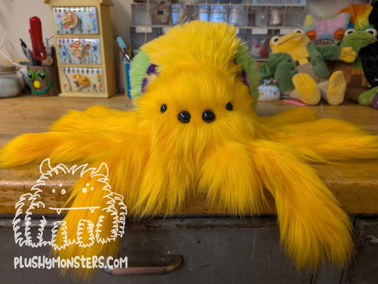 Lil' Yellow Mango Partial Patches! - Weighted Lil' Guy