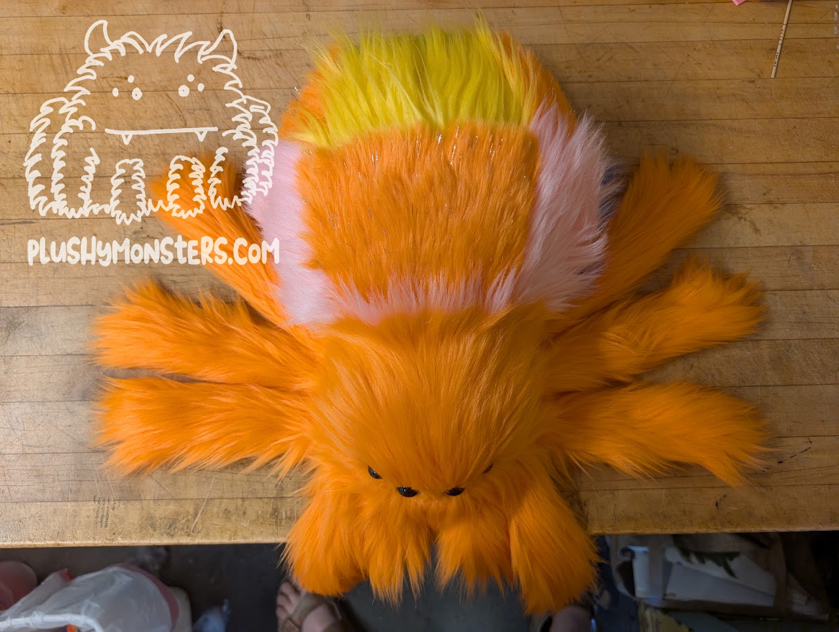 Lil' Orange Partial Patches! - Weighted Lil' Guy