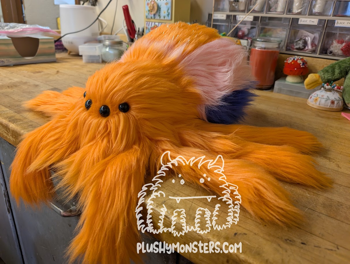 Lil' Orange Partial Patches! - Weighted Lil' Guy